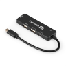 USB-Хаб (концентратор) 4-в-1 EXEGATE DUB-211C EX299789RUS